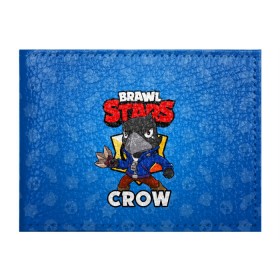 Обложка для студенческого билета с принтом BRAWL STARS CROW в Белгороде, натуральная кожа | Размер: 11*8 см; Печать на всей внешней стороне | brawl stars | brawl stars crow | brawler | crow | бравл старз | бравлер | ворон