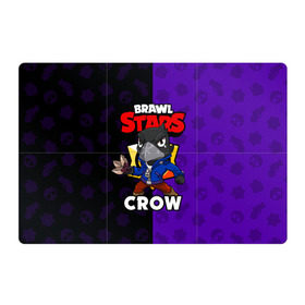 Магнитный плакат 3Х2 с принтом BRAWL STARS CROW в Белгороде, Полимерный материал с магнитным слоем | 6 деталей размером 9*9 см | brawl stars | brawl stars crow | brawler | crow | бравл старз | бравлер | ворон