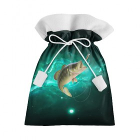 Подарочный 3D мешок с принтом Рыбалка на карпа в Белгороде, 100% полиэстер | Размер: 29*39 см | большая рыба | карп | карповые | леска | наживка | рыба | рыбак | рыбаку | рыбалка | рыбка | рыболов | удилище | удочка