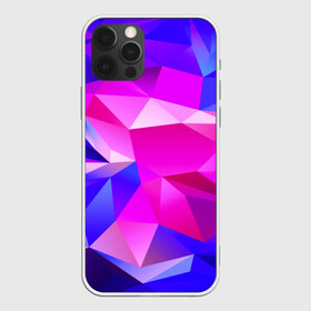 Чехол для iPhone 12 Pro Max с принтом NEON POLYGON в Белгороде, Силикон |  | abstract | abstraction | color | geometry | paitnt | polygon | polygonal | psy | абстракция | геометрия | краски | неоновые | полигоны | психоделика