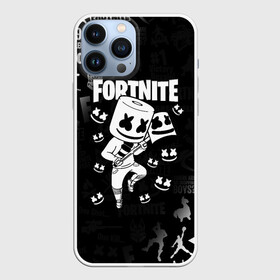 Чехол для iPhone 13 Pro Max с принтом FORTNITE MARSHMELLO в Белгороде,  |  | Тематика изображения на принте: fnchap2 | fortnite | fortnite 2 | fortnite x | marshmello | ninja | ninja hyper streamer | ninja streamer | streamer | tyler blevins | маршмелло | ниндзя | фортнайт | фортнайт 2 | фортнайт глава 2