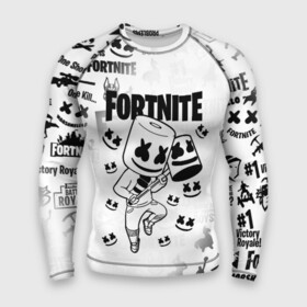 Мужской рашгард 3D с принтом FORTNITE MARSHMELLO в Белгороде,  |  | fnchap2 | fortnite | fortnite 2 | fortnite x | marshmello | ninja | ninja hyper streamer | ninja streamer | streamer | tyler blevins | маршмелло | ниндзя | фортнайт | фортнайт 2 | фортнайт глава 2