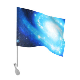 Флаг для автомобиля с принтом ЗВЕЗДНОЕ НЕБО в Белгороде, 100% полиэстер | Размер: 30*21 см | galaxy | nebula | space | star | абстракция | вселенная | галактика | звезда | звезды | космический | планеты