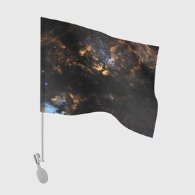 Флаг для автомобиля с принтом Космическое небо в Белгороде, 100% полиэстер | Размер: 30*21 см | galaxy | nebula | space | star | абстракция | вселенная | галактика | звезда | звезды | космический | планеты