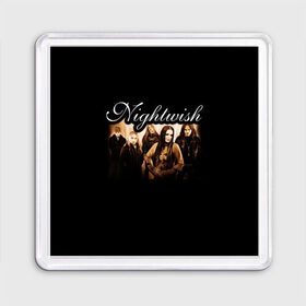 Магнит 55*55 с принтом Nightwish в Белгороде, Пластик | Размер: 65*65 мм; Размер печати: 55*55 мм | metal | nightwish | symphonic metal | tarja | tarja turunen | turunen | метал | найтвиш | симфоник метал | тарья | турунен