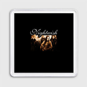 Магнит 55*55 с принтом Nightwish в Белгороде, Пластик | Размер: 65*65 мм; Размер печати: 55*55 мм | Тематика изображения на принте: metal | nightwish | symphonic metal | tarja | tarja turunen | turunen | метал | найтвиш | симфоник метал | тарья | турунен