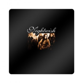 Магнит виниловый Квадрат с принтом Nightwish в Белгороде, полимерный материал с магнитным слоем | размер 9*9 см, закругленные углы | metal | nightwish | symphonic metal | tarja | tarja turunen | turunen | метал | найтвиш | симфоник метал | тарья | турунен