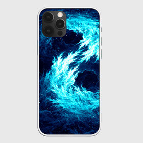 Чехол для iPhone 12 Pro Max с принтом Abstract fractal blue flame в Белгороде, Силикон |  | abstract | colors | dark | flame | fractal | space | абстракция | космос | краски | огонь | пламя | тёмный | фрактал