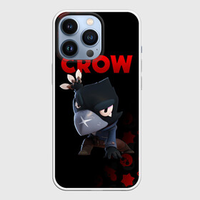 Чехол для iPhone 13 Pro с принтом BRAWL STARS CROW в Белгороде,  |  | brawl stars | bull | colt | crow | leon | stars | берли | бо | брок | ворон | джесси | динамайк | дэррил | кольт | леон | мортис | нита | пайпер | пенни | поко | пэм | рикошет | спайк | фрэнк | шелли | эль примо