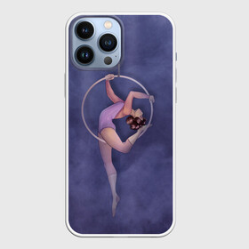 Чехол для iPhone 13 Pro Max с принтом Воздушная гимнастка в Белгороде,  |  | aerial gymnastic | gymnastic | gymnastics on cloth | gymnastics on the rings | воздушная гимнастика | гимнастика | гимнастика на кольцах | кольца | полотна | полотно