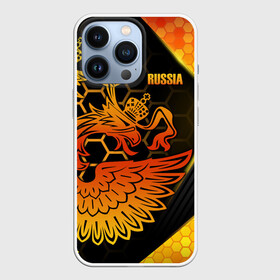 Чехол для iPhone 13 Pro с принтом RUSSIA Lifestyle в Белгороде,  |  | aesthetic | collection | fashion | hybrid | original | pro | review | russia | sports | герб | орнамент | россия | рф | спорт | униформа | форма