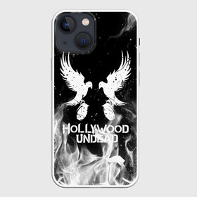 Чехол для iPhone 13 mini с принтом HOLLYWOOD UNDEAD в Белгороде,  |  | deuce | hollywood undead | hu | j dog | shady jeff | голливуд | голливудская нежить | даниэль мурильо | джордан террелл | джордж артур рейган | дилан альварес | мэттью сент клер | нежить