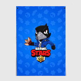 Постер с принтом BRAWL STARS CROW в Белгороде, 100% бумага
 | бумага, плотность 150 мг. Матовая, но за счет высокого коэффициента гладкости имеет небольшой блеск и дает на свету блики, но в отличии от глянцевой бумаги не покрыта лаком | brawl stars | bull | colt | crow | leon | stars | берли | бо | брок | ворон | джесси | динамайк | дэррил | кольт | леон | мортис | нита | пайпер | пенни | поко | пэм | рикошет | спайк | фрэнк | шелли | эль примо