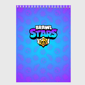 Скетчбук с принтом BRAWL STARS в Белгороде, 100% бумага
 | 48 листов, плотность листов — 100 г/м2, плотность картонной обложки — 250 г/м2. Листы скреплены сверху удобной пружинной спиралью | brawl stars | bull | colt | leon | stars | берли | бо | брок | джесси | динамайк | дэррил | кольт | леон | морти | нита | пайпер | пенни | поко | пэм | рикошет | спайк | фрэнк | шелли | эль примо