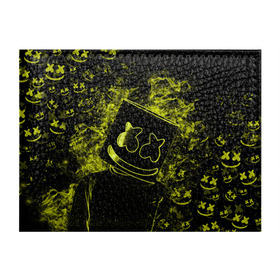 Обложка для студенческого билета с принтом Marshmello в Белгороде, натуральная кожа | Размер: 11*8 см; Печать на всей внешней стороне | Тематика изображения на принте: dj | marshmello | usa | америка | клубная музыка | мармело | маршмелло | маршмеллоу | музыка | музыкант