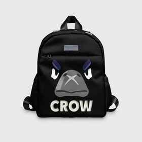 Детский рюкзак 3D с принтом Brawl Stars CROW в Белгороде, 100% полиэстер | лямки с регулируемой длиной, сверху петелька, чтобы рюкзак можно было повесить на вешалку. Основное отделение закрывается на молнию, как и внешний карман. Внутри дополнительный карман. По бокам два дополнительных кармашка | Тематика изображения на принте: brawl | brawl stars | crow | leon | stars | бравл | бравл старс | браво старс | ворон | ворона | игра | компьютерная | кров | леон | онлайн | старс