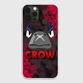 Чехол для iPhone 12 Pro с принтом Brawl Stars CROW в Белгороде, силикон | область печати: задняя сторона чехла, без боковых панелей | Тематика изображения на принте: brawl | brawl stars | crow | leon | stars | бравл | бравл старс | браво старс | ворон | ворона | игра | компьютерная | кров | леон | онлайн | старс