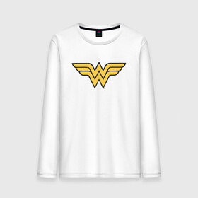 Мужской лонгслив хлопок с принтом Wonder Woman Logo в Белгороде, 100% хлопок |  | dc | dc comics | diana prince | wonder woman | вандер вуман | вондер вуман | диана принс | супер женщина | чудо женщина