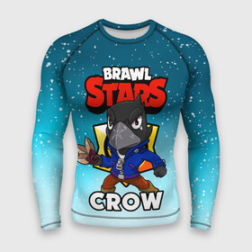 Мужской рашгард 3D с принтом BRAWL STARS CROW в Белгороде,  |  | brawl stars | brawl stars crow | brawler | crow | бравл старз | бравлер | ворон