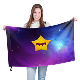 Флаг 3D с принтом SANDY SPACE - BRAWL STARS в Белгороде, 100% полиэстер | плотность ткани — 95 г/м2, размер — 67 х 109 см. Принт наносится с одной стороны | brawl | bull | colt | crow | game | games | leon | online | penny | poco | sandy | shelly | spike | star | stars | wanted | брав | бравл | браво | звезда | звезды | игра | игры | лого | онлайн | сенди | старс | сэнди