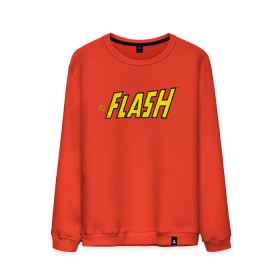 Мужской свитшот хлопок с принтом The Flash в Белгороде, 100% хлопок |  | barry allen | dc | dc comics | flash | shtatflash | барри аллен | флеш | флэш