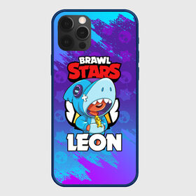 Чехол для iPhone 12 Pro с принтом BRAWL STARS LEON SHARK в Белгороде, силикон | область печати: задняя сторона чехла, без боковых панелей | 8 bit | 8 бит | brawl stars | bull | colt | crow | leon | leon shark | shark | stars | акула | берли | ворон | динамайк | кольт | леон | леон акула | нита | спайк | шелли | эль примо