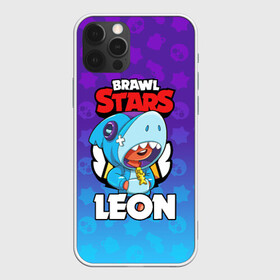 Чехол для iPhone 12 Pro с принтом BRAWL STARS LEON SHARK в Белгороде, силикон | область печати: задняя сторона чехла, без боковых панелей | 8 bit | 8 бит | brawl stars | bull | colt | crow | leon | leon shark | shark | stars | акула | берли | ворон | динамайк | кольт | леон | леон акула | нита | спайк | шелли | эль примо