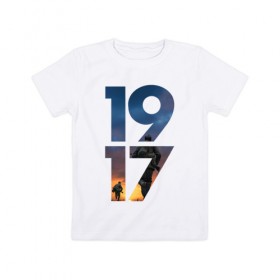 Детская футболка хлопок с принтом 1917 в Белгороде, 100% хлопок | круглый вырез горловины, полуприлегающий силуэт, длина до линии бедер | британия | война | гинденбург | мировая | первая | революция
