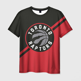 Мужская футболка 3D с принтом Toronto Raptors BR в Белгороде, 100% полиэфир | прямой крой, круглый вырез горловины, длина до линии бедер | nba | raptors | toronto | toronto raptors | баскетбол | нба | рэпторс | торонто | торонто рэпторс