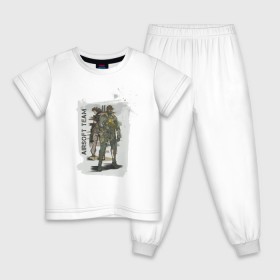 Детская пижама хлопок с принтом Airsoft team в Белгороде, 100% хлопок |  брюки и футболка прямого кроя, без карманов, на брюках мягкая резинка на поясе и по низу штанин
 | Тематика изображения на принте: airsoft | оружие | снаряжение | страйкбол