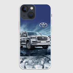 Чехол для iPhone 13 mini с принтом Land Cruiser 200 в Белгороде,  |  | land cruiser 200 | toyota | авто | автомобиль | автопробег | автоспорт | антарктида | арктика | внедорожники | ралли | спорткар | экстрим