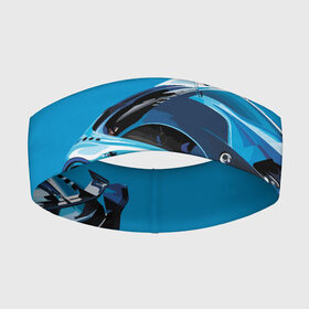 Повязка на голову 3D с принтом Bugatti в Белгороде,  |  | bugatti | car | italy | motorsport | prestige | автомобиль | автоспорт | бугатти | италия | престиж