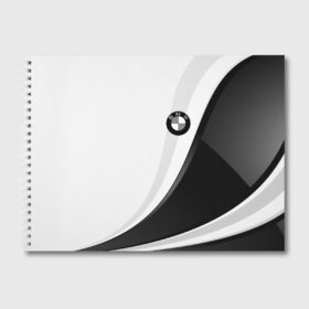 Альбом для рисования с принтом BMW SPORT в Белгороде, 100% бумага
 | матовая бумага, плотность 200 мг. | 