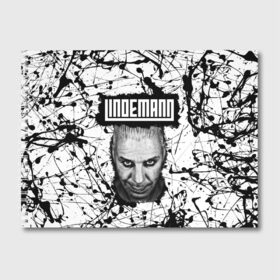 Альбом для рисования с принтом Lindemann в Белгороде, 100% бумага
 | матовая бумага, плотность 200 мг. | Тематика изображения на принте: lindemann | metall | till | линдеманн | металл | тиль | тиль линдеманн