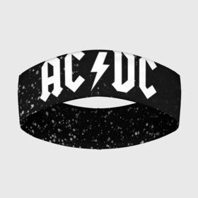 Повязка на голову 3D с принтом AC DC в Белгороде,  |  | ac | ac dc | dc | music | rock