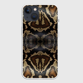 Чехол для iPhone 13 с принтом Snakeskin в Белгороде,  |  | Тематика изображения на принте: animals | cold blooded animal | snake | snakeskin | textures. | животное | животные | змеиная кожа | змея | текстуры | хладнокровное