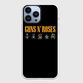 Чехол для iPhone 13 Pro Max с принтом Guns n roses в Белгороде,  |  | Тематика изображения на принте: axl rose | geffen records | gnr | guns | rock | roses | slash | гансы | пистолеты | розы | рок | слеш | эксл роуз