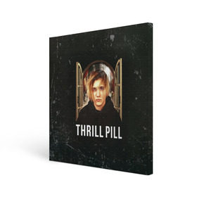 Холст квадратный с принтом THRILL PILL - Грустная Песня в Белгороде, 100% ПВХ |  | fuelle | logo | music | noir | pil | pill | rap | raper | symbol | thril | thrill | tril | trill | дамб | лого | музыка | пил | пилл | рэп | рэппер | сам | символ | трил | трилл | тхрил | тхрилл | фотографии | щит