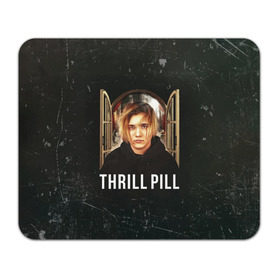 Коврик для мышки прямоугольный с принтом THRILL PILL - Грустная Песня в Белгороде, натуральный каучук | размер 230 х 185 мм; запечатка лицевой стороны | fuelle | logo | music | noir | pil | pill | rap | raper | symbol | thril | thrill | tril | trill | дамб | лого | музыка | пил | пилл | рэп | рэппер | сам | символ | трил | трилл | тхрил | тхрилл | фотографии | щит