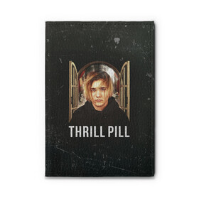 Обложка для автодокументов с принтом THRILL PILL - Грустная Песня в Белгороде, натуральная кожа |  размер 19,9*13 см; внутри 4 больших “конверта” для документов и один маленький отдел — туда идеально встанут права | fuelle | logo | music | noir | pil | pill | rap | raper | symbol | thril | thrill | tril | trill | дамб | лого | музыка | пил | пилл | рэп | рэппер | сам | символ | трил | трилл | тхрил | тхрилл | фотографии | щит