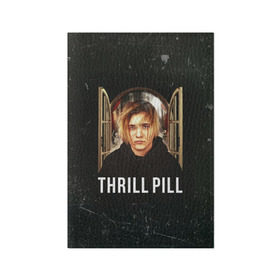 Обложка для паспорта матовая кожа с принтом THRILL PILL - Грустная Песня в Белгороде, натуральная матовая кожа | размер 19,3 х 13,7 см; прозрачные пластиковые крепления | fuelle | logo | music | noir | pil | pill | rap | raper | symbol | thril | thrill | tril | trill | дамб | лого | музыка | пил | пилл | рэп | рэппер | сам | символ | трил | трилл | тхрил | тхрилл | фотографии | щит