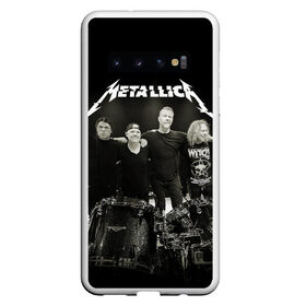 Чехол для Samsung Galaxy S10 с принтом Metallica в Белгороде, Силикон | Область печати: задняя сторона чехла, без боковых панелей | Тематика изображения на принте: heavy metal | metal | metallica | гитара | группы | метал | металлика | музыка | рок | трэш метал | хєви метал