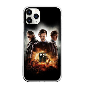 Чехол для iPhone 11 Pro матовый с принтом Доктор Кто в Белгороде, Силикон |  | bbc | dimension | dr who | jenna coleman | jodie whittaker | matt smith | relative | resolution | space | tardis | the doctor | time | галлифрей | джоди уиттакер | доктор кто | тардис