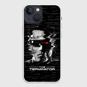 Чехол для iPhone 13 mini с принтом The Terminator в Белгороде,  |  | arnold | connor | john | robot | schwarzenegger | skynet | t 800 | terminator | арнольд | джон | коннор | ликвидатор | небесная | робот | сеть | скайнет | терминатор | шварценеггер