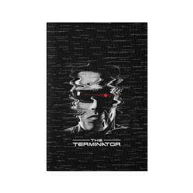 Обложка для паспорта матовая кожа с принтом The Terminator в Белгороде, натуральная матовая кожа | размер 19,3 х 13,7 см; прозрачные пластиковые крепления | arnold | connor | john | robot | schwarzenegger | skynet | t 800 | terminator | арнольд | джон | коннор | ликвидатор | небесная | робот | сеть | скайнет | терминатор | шварценеггер