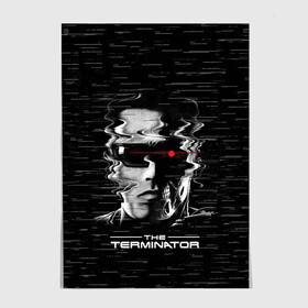 Постер с принтом The Terminator в Белгороде, 100% бумага
 | бумага, плотность 150 мг. Матовая, но за счет высокого коэффициента гладкости имеет небольшой блеск и дает на свету блики, но в отличии от глянцевой бумаги не покрыта лаком | arnold | connor | john | robot | schwarzenegger | skynet | t 800 | terminator | арнольд | джон | коннор | ликвидатор | небесная | робот | сеть | скайнет | терминатор | шварценеггер