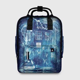 Женский рюкзак 3D с принтом Doctor Who в Белгороде, 100% полиэстер | лямки с регулируемой длиной, сверху ручки, чтобы рюкзак нести как сумку. Основное отделение закрывается на молнию, как и внешний карман. Внутри два дополнительных кармана, один из которых закрывается на молнию. По бокам два дополнительных кармашка, куда поместится маленькая бутылочка
 | Тематика изображения на принте: bbc | dimension | dr who | jenna coleman | jodie whittaker | matt smith | relative | resolution | space | tardis | the doctor | time | галлифрей | джоди уиттакер | доктор кто | тардис