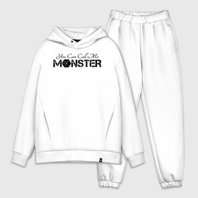 Мужской костюм хлопок OVERSIZE с принтом You can call me monster в Белгороде,  |  | d.o | exo | exo cbx | exo k | exo m | exo sc | k pop | kpop | mama | бэкхён | ехо | к поп | кпоп | крис | кхаи | лухан | лэй | пэкхён | сехун | сиумин | сухо | тао | чханёль | чхен | эхо