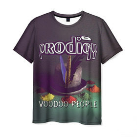 Мужская футболка 3D с принтом The Prodigy в Белгороде, 100% полиэфир | прямой крой, круглый вырез горловины, длина до линии бедер | people | prodigy | the prodigy | voodoo people | продиджи