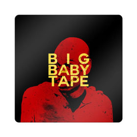 Магнит виниловый Квадрат с принтом BIG BABY TAPE в Белгороде, полимерный материал с магнитным слоем | размер 9*9 см, закругленные углы | Тематика изображения на принте: 